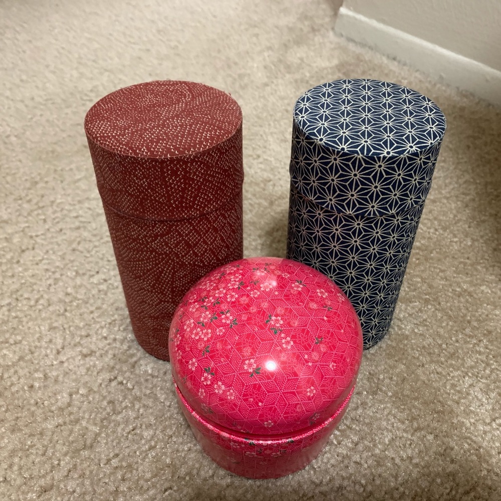 Decorative Teavana Tins